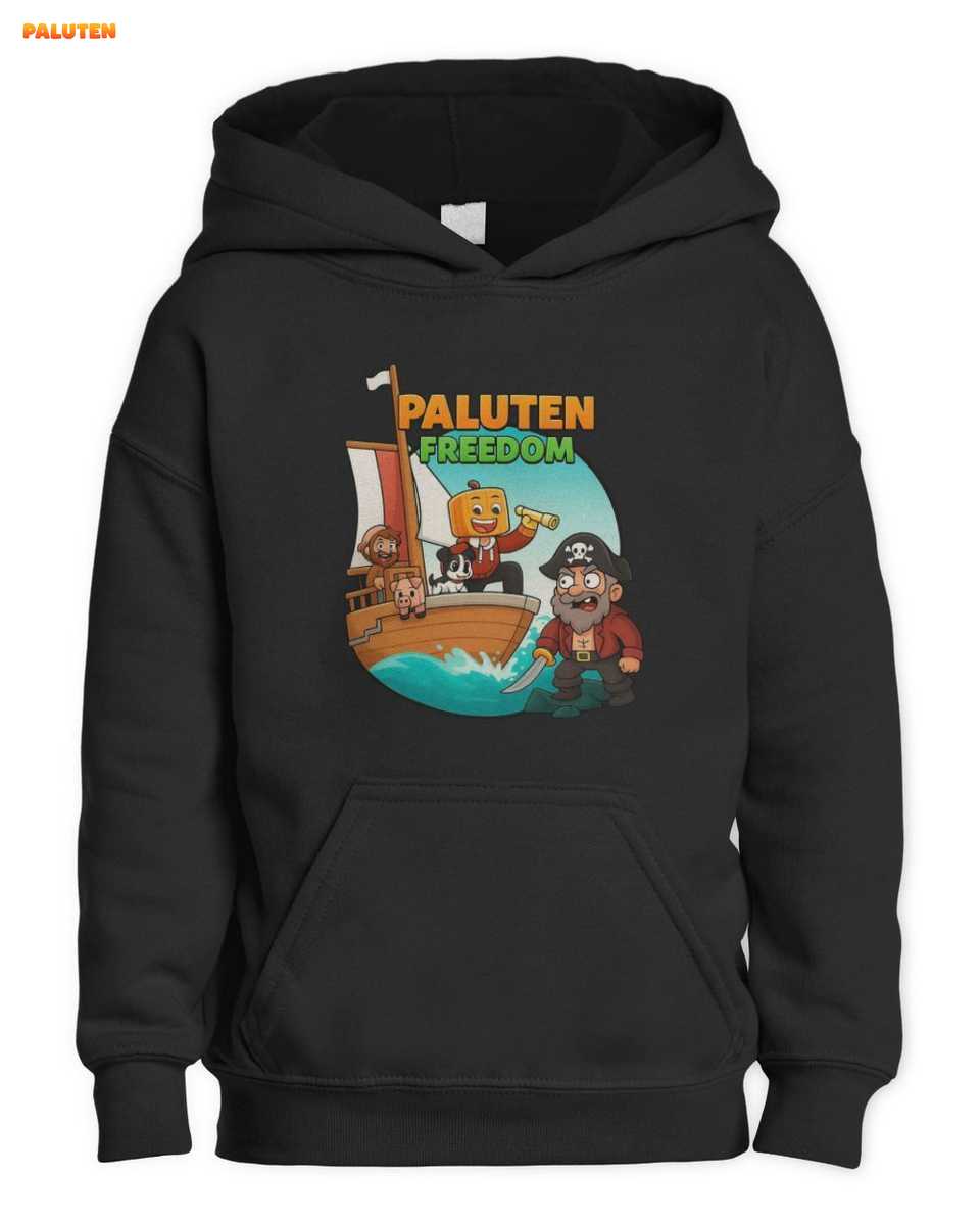 Paluten Freedom Piraten Abenteuer Kinder T-Shirt 2 Paluten Freedom Piraten Abenteuer Kinder T-Shirt – Bild 2
