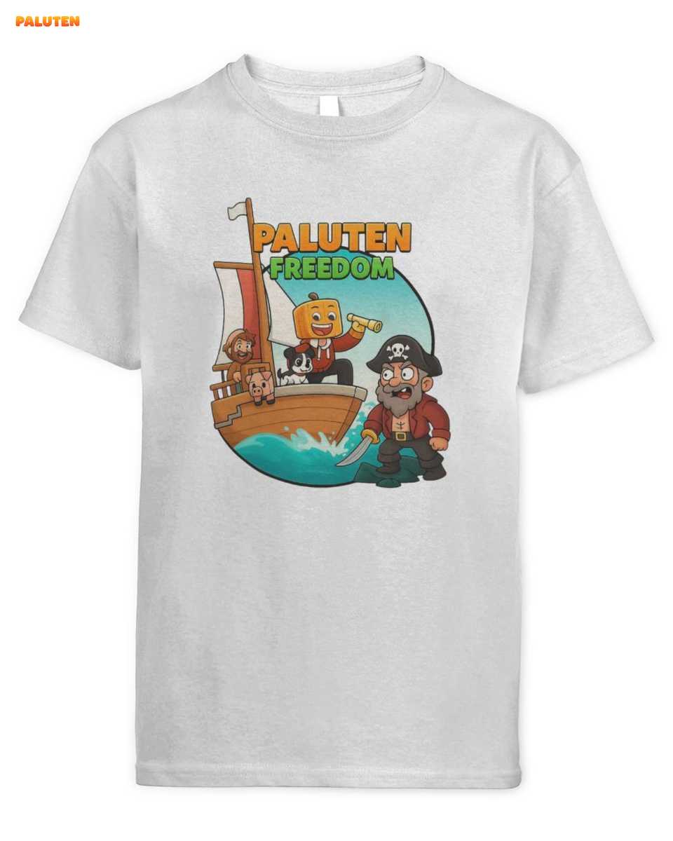 Paluten Freedom Piraten Abenteuer Kinder T-Shirt 1 Paluten Freedom Piraten Abenteuer Kinder T-Shirt
