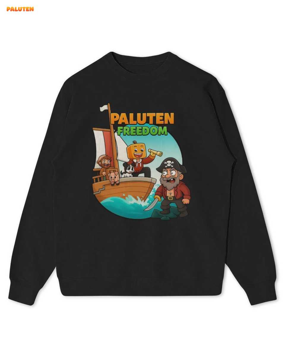 Paluten Freedom Piraten Abenteuer Kinder T-Shirt 3 Paluten Freedom Piraten Abenteuer Kinder T-Shirt – Bild 3