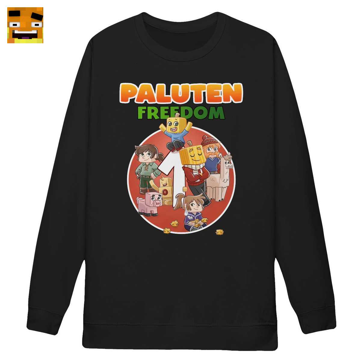 Paluten Merch: Kürbis Gamer und seine Freunde im Freiheits-Abenteuer - Offizielles Freedom T-Shirt 4 Paluten Merch: Kürbis Gamer und seine Freunde im Freiheits-Abenteuer - Offizielles Freedom T-Shirt – Bild 4