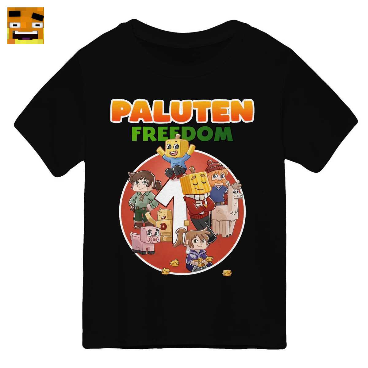 Paluten Merch: Kürbis Gamer und seine Freunde im Freiheits-Abenteuer - Offizielles Freedom T-Shirt 1 Paluten Merch: Kürbis Gamer und seine Freunde im Freiheits-Abenteuer - Offizielles Freedom T-Shirt