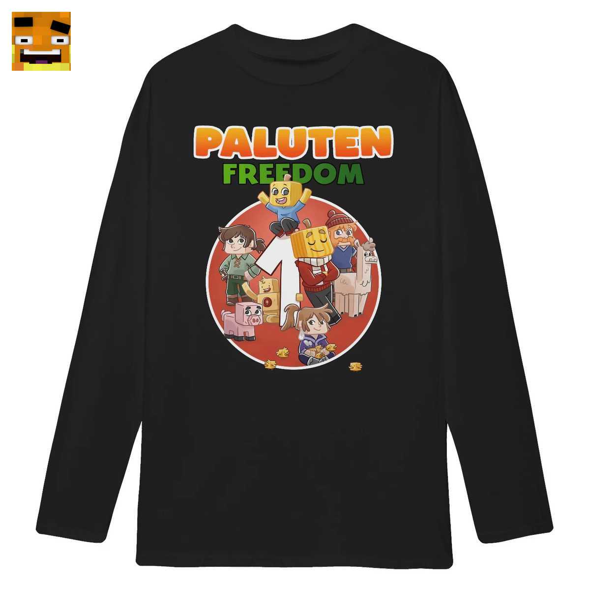 Paluten Merch: Kürbis Gamer und seine Freunde im Freiheits-Abenteuer - Offizielles Freedom T-Shirt 3 Paluten Merch: Kürbis Gamer und seine Freunde im Freiheits-Abenteuer - Offizielles Freedom T-Shirt – Bild 3