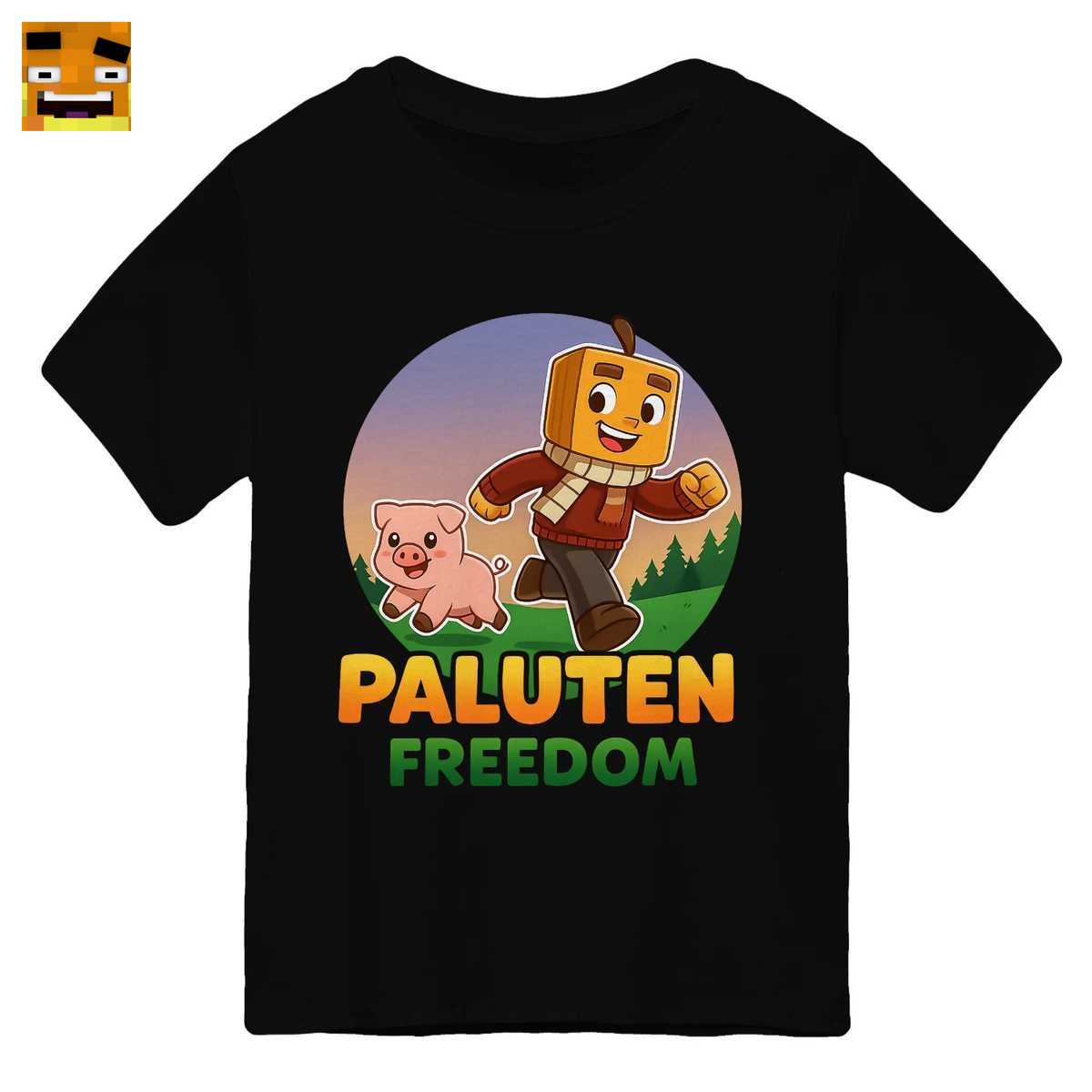 Paluten Merch: Kürbis-Kopf Abenteurer & sein Schweinchen Freund - Freedom Fanartikel 1 Paluten Merch: Kürbis-Kopf Abenteurer & sein Schweinchen Freund - Freedom Fanartikel