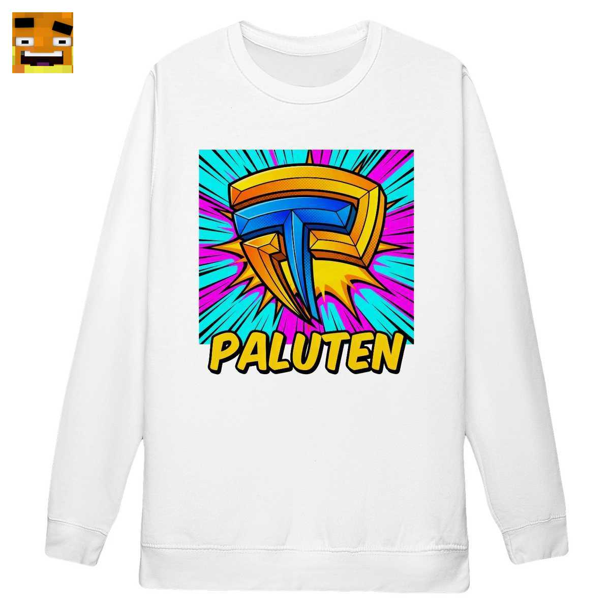Paluten Merch: Kürbiskopf Gamer-Logo im Pop-Art-Stil - Offizielles Fan-Design 2 Paluten Merch: Kürbiskopf Gamer-Logo im Pop-Art-Stil - Offizielles Fan-Design – Bild 2
