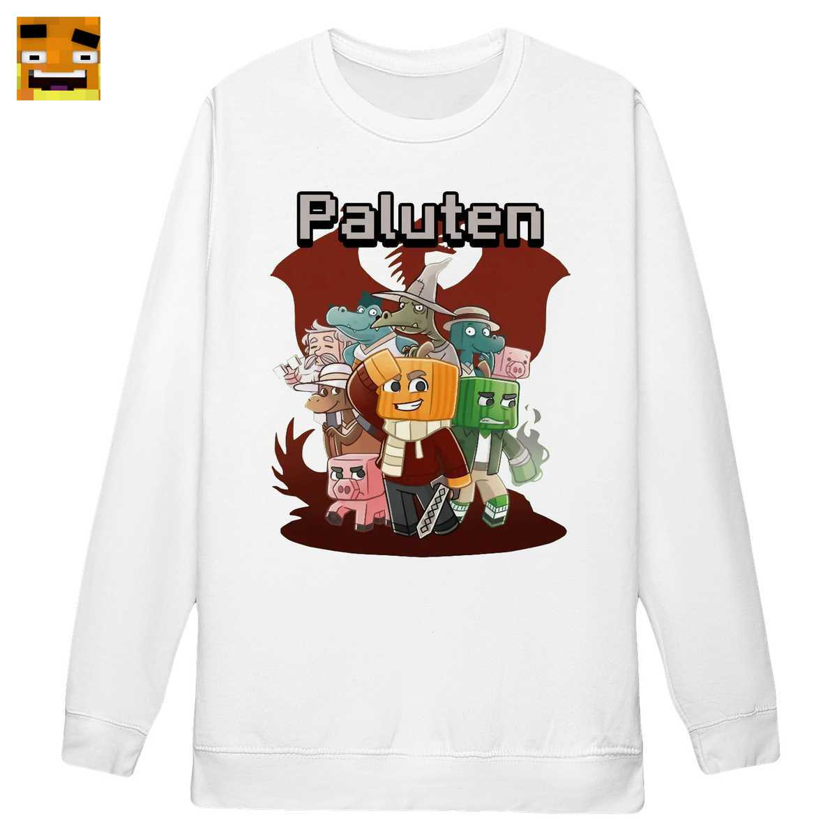 Paluten Merch: Kürbis Gamer & sein Team T-Shirt - Das Drachen Abenteuer 3 Paluten Merch: Kürbis Gamer & sein Team T-Shirt - Das Drachen Abenteuer – Bild 3